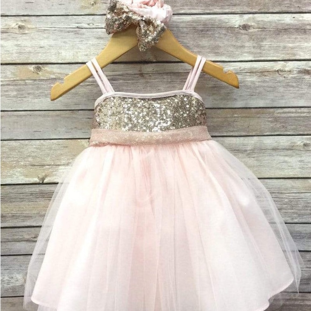 Petite Adele Baby Flower Girl/ Fancy Dress